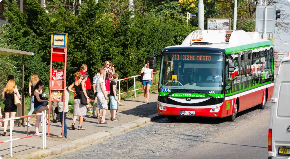 Автобусный маршрут 213 | Автор: DPP – Petr Hejna