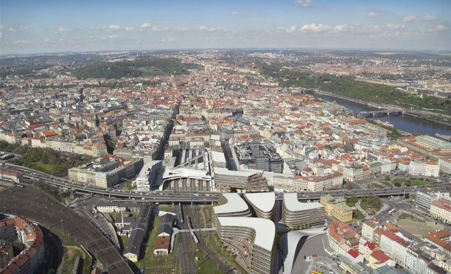 В Праге начинают реконструкцию вокзала им. Масарика