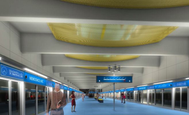 Пражанам не нравится внешний вид новой ветки метро