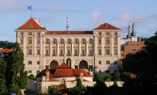 Открытые сады чешского МИДа в Праге