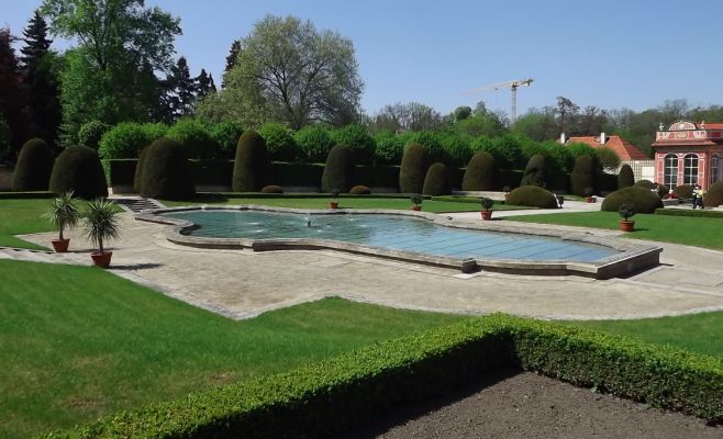 Открытые сады чешского МИДа в Праге