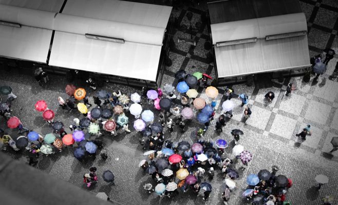 С понедельника в Чехию придут дожди и холод