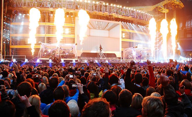 Концерт Робби Уильямса