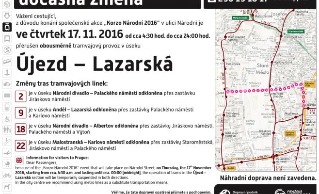 17 ноября 2016: что произойдет в Праге в этот день?