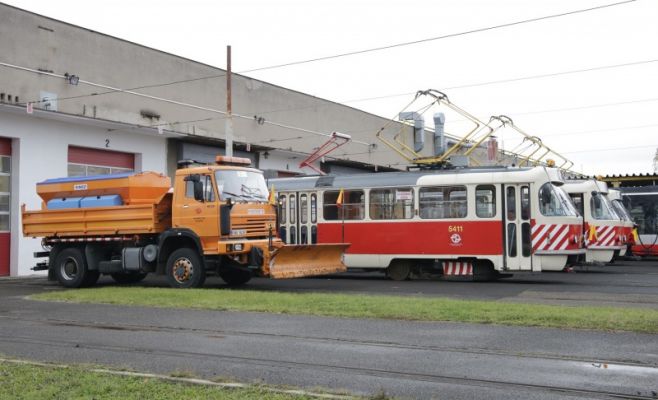 Пражская транспортная компания сообщила о готовности к зиме