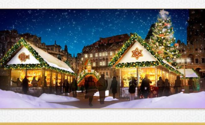 Фото: Какой будет рождественская ярмарка в центре Праги