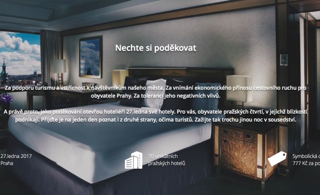 Ночь отелей в Праге