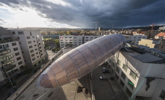 Дирижабль Gulliver в DOX