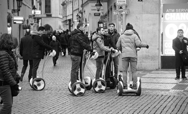 Сегвеи запрещены. Полиция будет штрафовать нарушителей