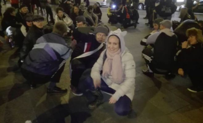 В центре Праги состоялась встреча чешских и словацких гопников