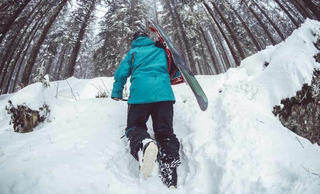 В горный районах Чехии идеальная погода для катания на лыжах