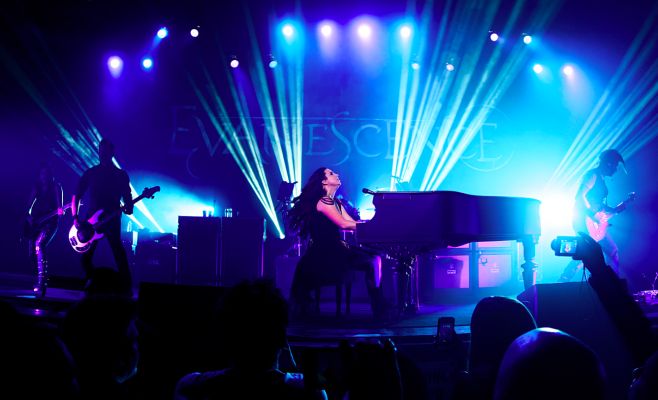 Концерт Evanescence