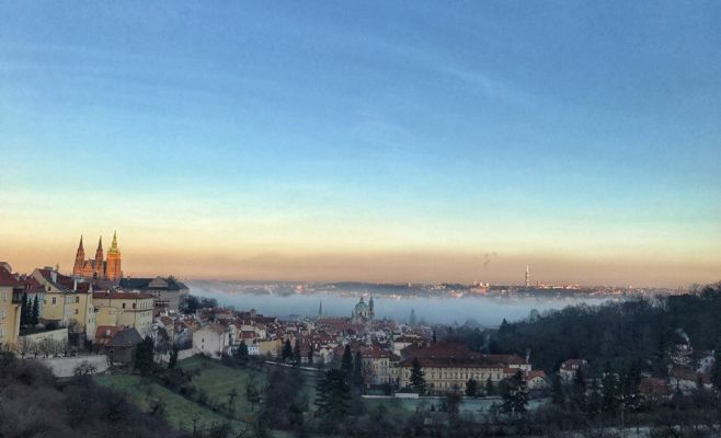 Прага переживает самый холодный январь за последние десятилетия