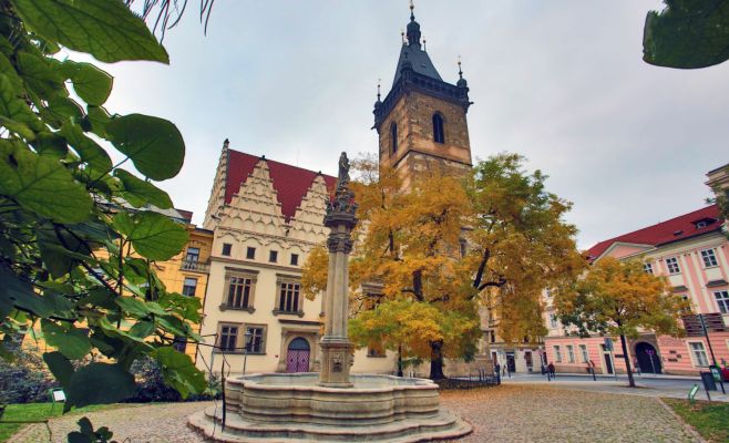 Выставка в башне Новоместской ратуши