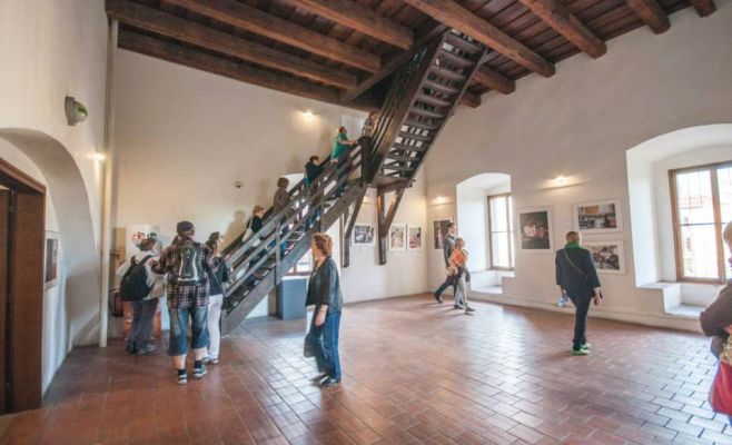 Выставка в башне Новоместской ратуши