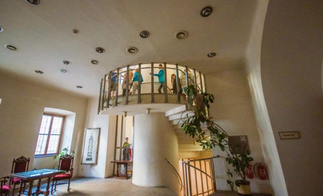 Выставка в башне Новоместской ратуши