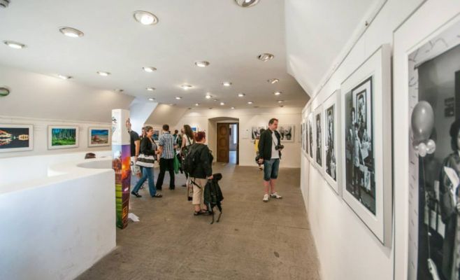 Выставка в башне Новоместской ратуши