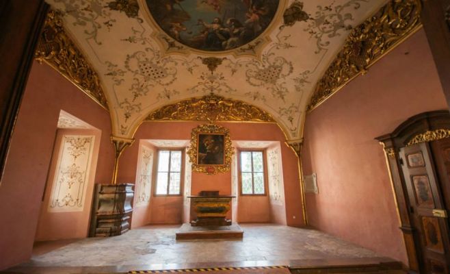 Выставка в башне Новоместской ратуши