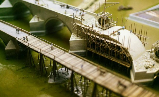 Экспозиция музея Карлова моста