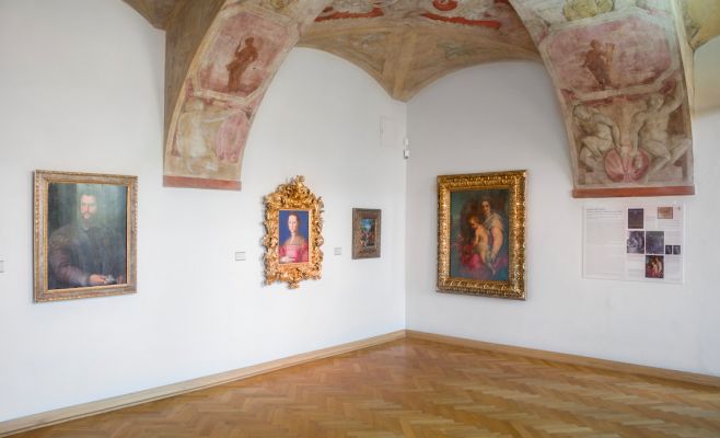 Андреа дель Сарто «Мадонна с младенцем»