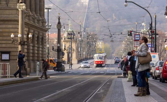 Прага представила уникальную информацию о трамваях, самых загруженных маршрутах и остановках