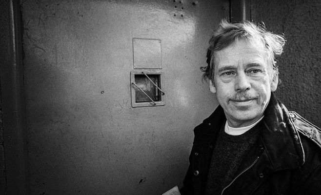 Выставка памяти Вацлава Гавела