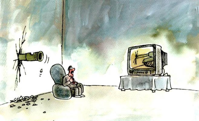 Выставка современной арабской карикатуры