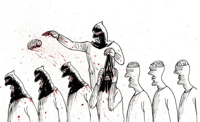 Выставка современной арабской карикатуры