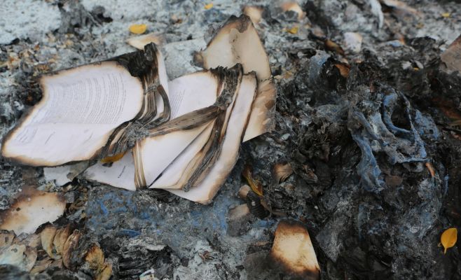 Пражские активисты законно сожгли Коран и конституции Чехии и Словакии