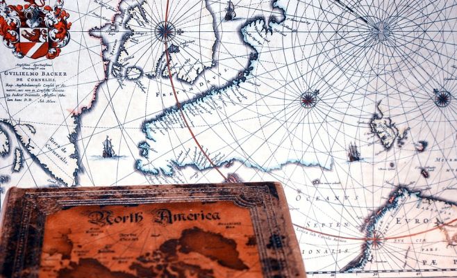 Выставка карт в Карловом университете