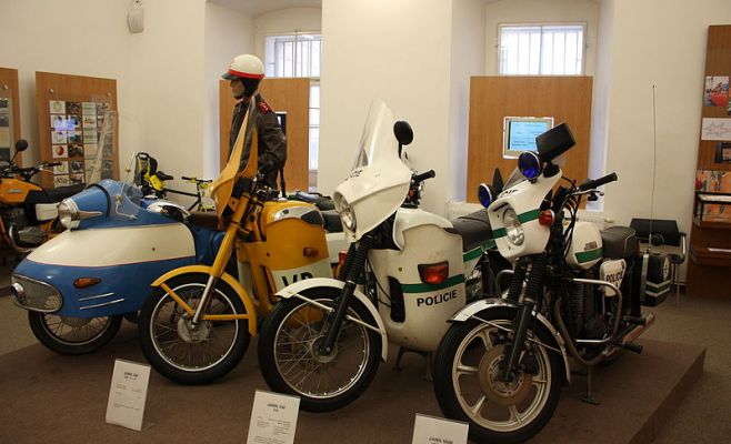 Выставка, посвящённая полиции ЧР