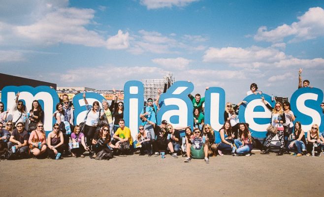 Студенческий праздник Pražský Majáles