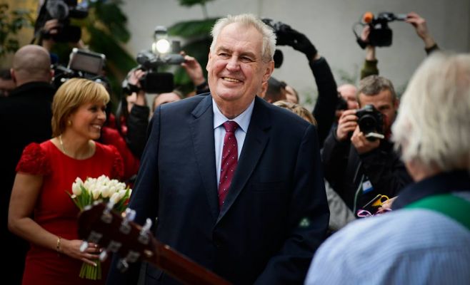 «Я не чувствую себя фаворитом», — сказал Земан о президентских выборах