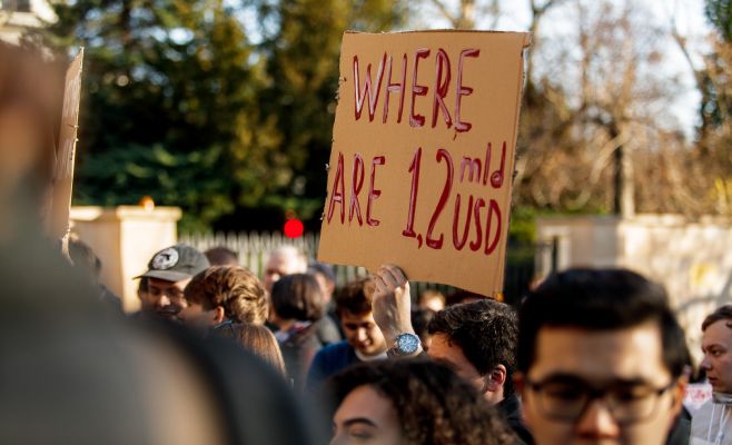 В Праге состоялась демонстрация «Он вам не Димон»