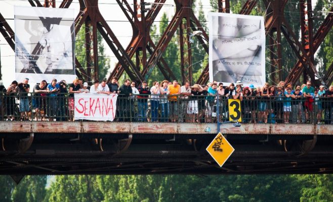 Соревнование по гребле