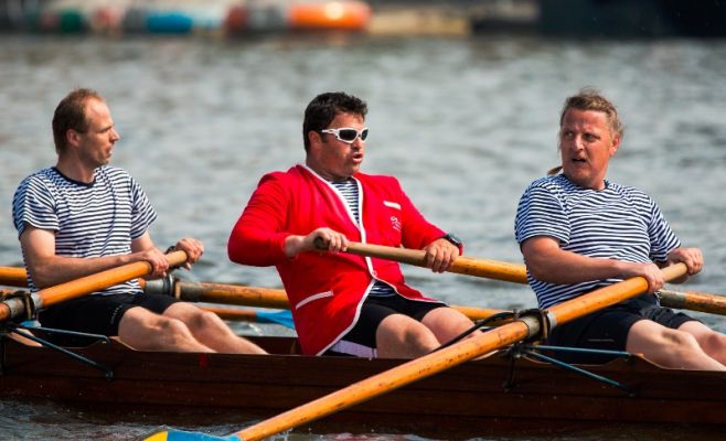 Соревнование по гребле