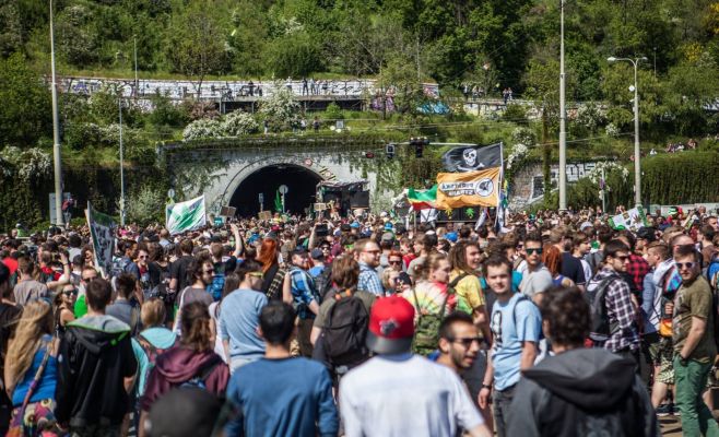 Марш за легализацию марихуаны