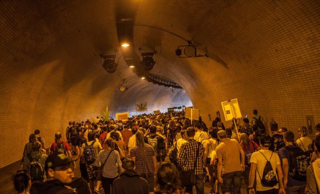 Марш за легализацию марихуаны