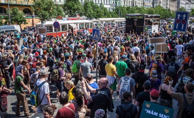 Марш за легализацию марихуаны