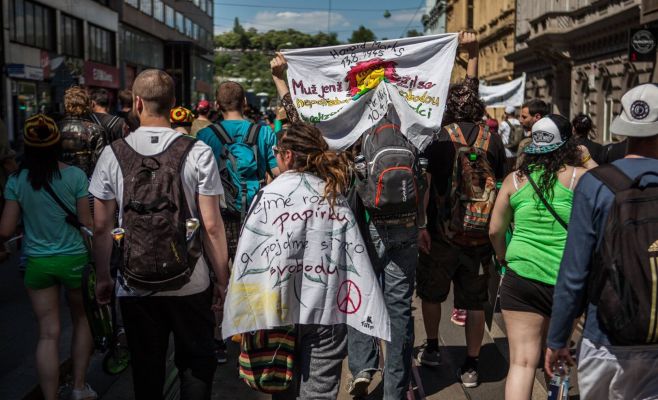 Марш за легализацию марихуаны