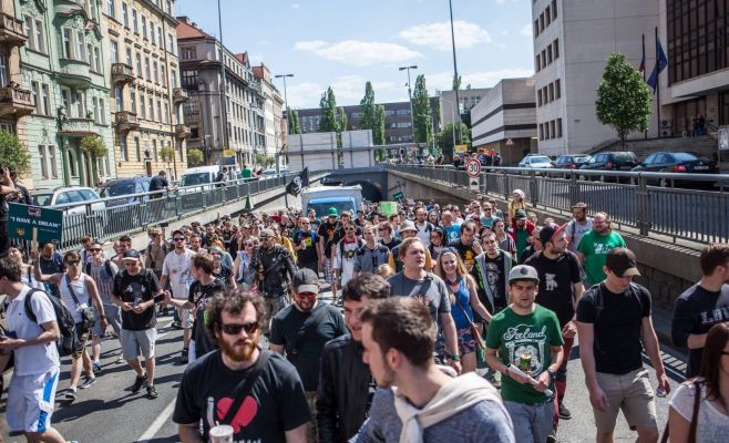 Марш за легализацию марихуаны