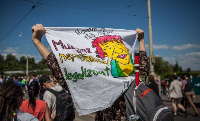 марш за легализацию марихуаны