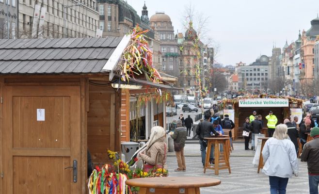 Прага преображается к Пасхе