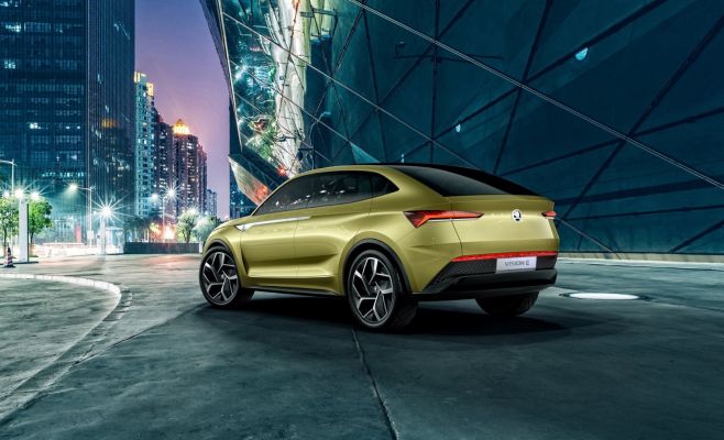 Skoda представила в Шанхае свой первый электромобиль. Пока концепт