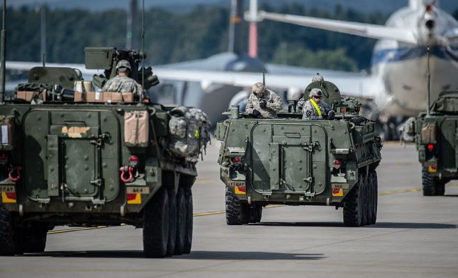 По территории Чехии и Словакии вновь проедет конвой американской армии