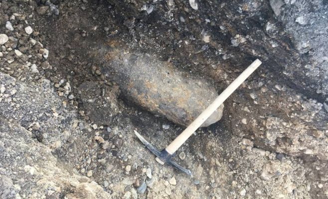В городе Пльзень была найдена авиабомба, было остановлено движение поездов