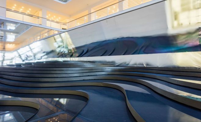 Инсталляция Магдалены Етеловой «Прикосновение времени»