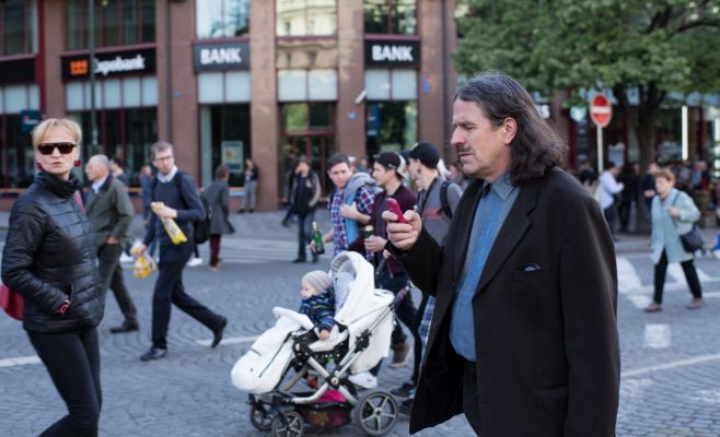 В Праге на демонстрацию против президента и министра финансов вышло более 20 тыс. человек