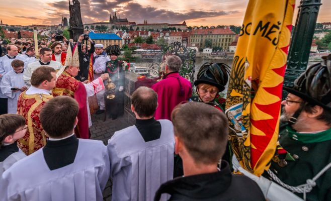 Сегодня в Праге пройдут пышные Святоянские торжества