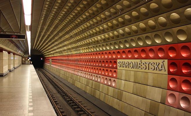 В Праге не работала станция метро «Староместска»
